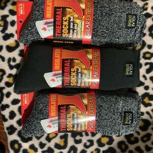 Polar Extreme Insulated Gray Socks